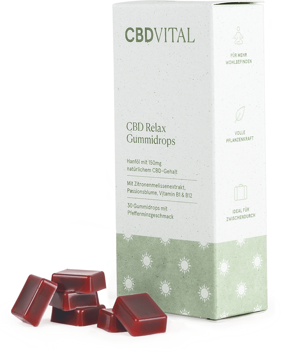CBD Relax Gummidrops Öl 30 Stk. - Hanfify