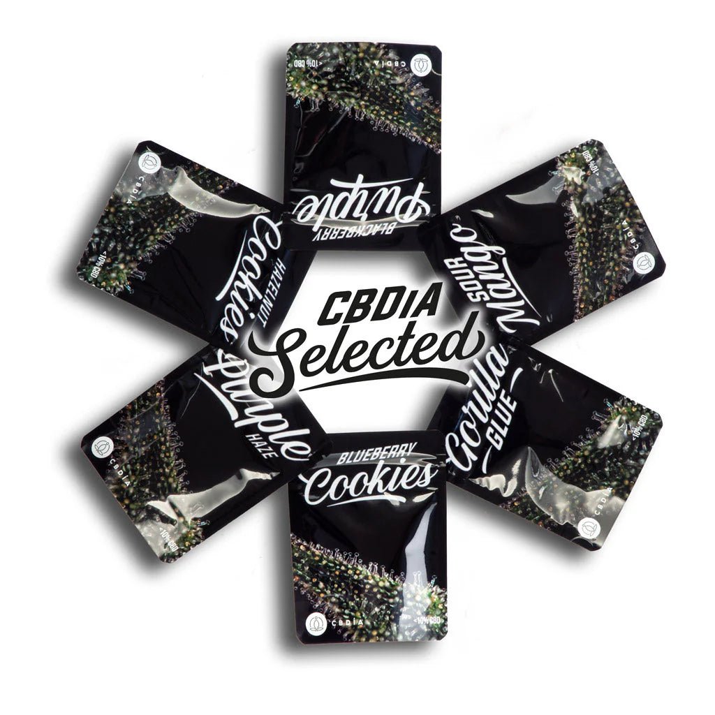 CBDÍA Selected Probierpaket Blüten 15g - Hanfify