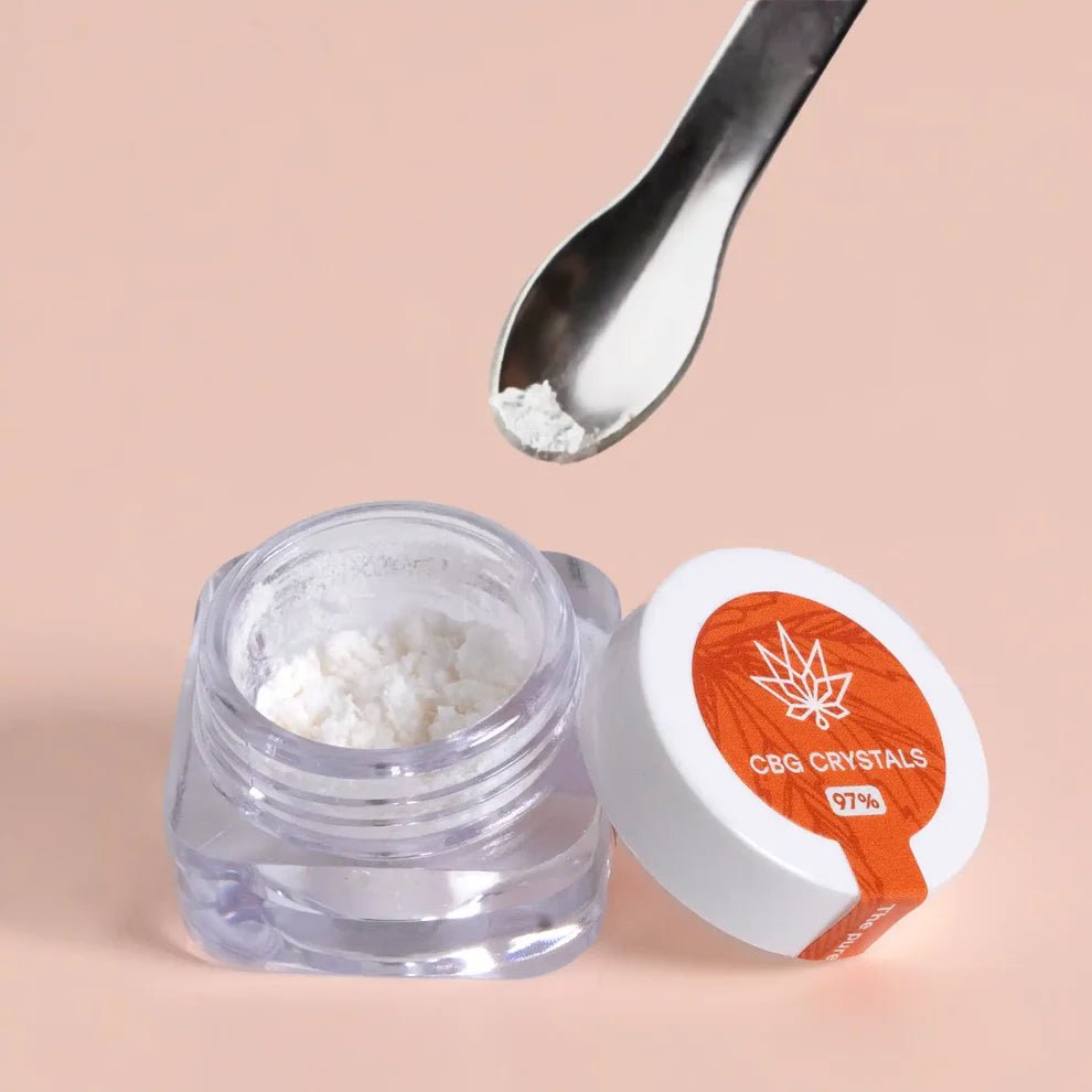 CBG Kristalle (97%) Edibles - Hanfify