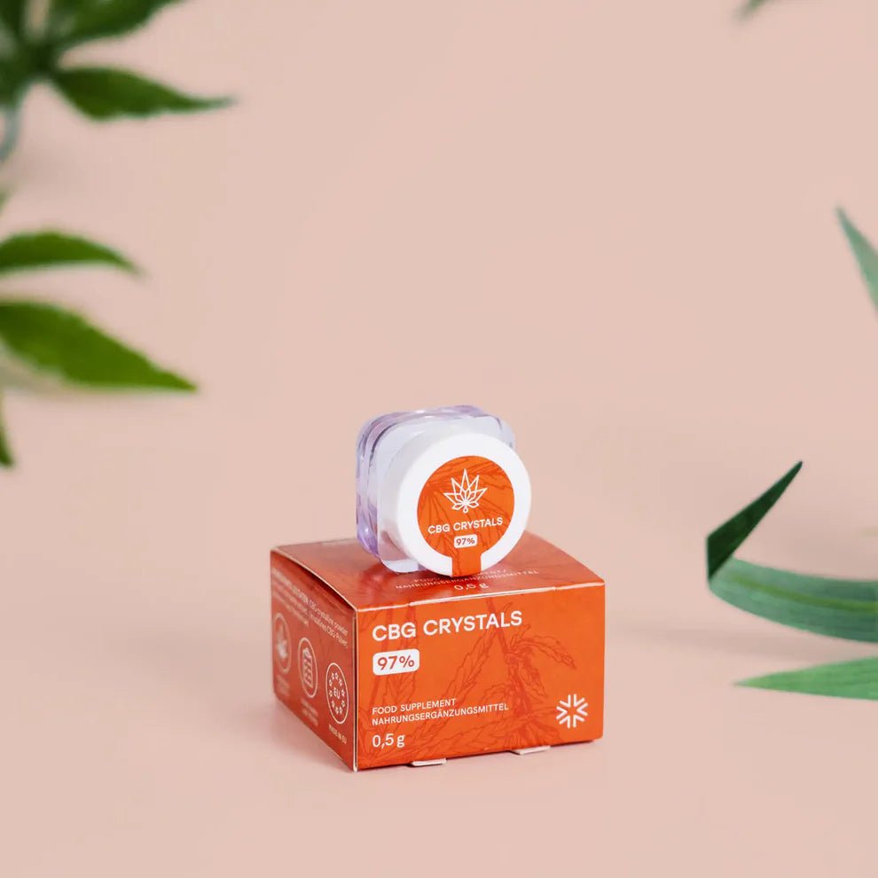 CBG Kristalle (97%) Edibles - Hanfify