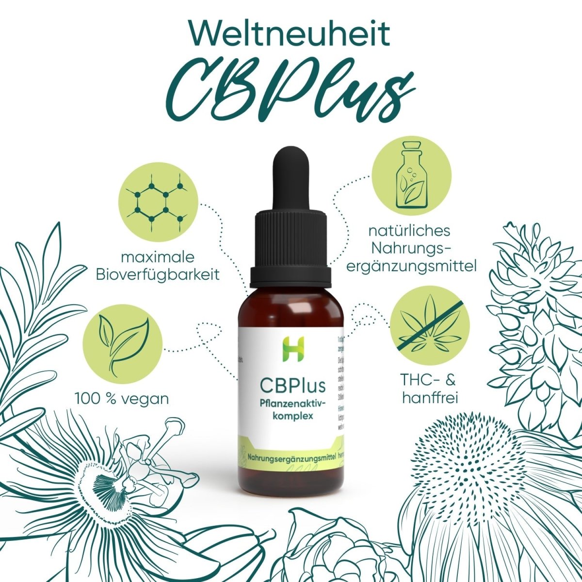 CBPlus - 500 mg Pflanzenaktivkomplex Öl - Hanfify®