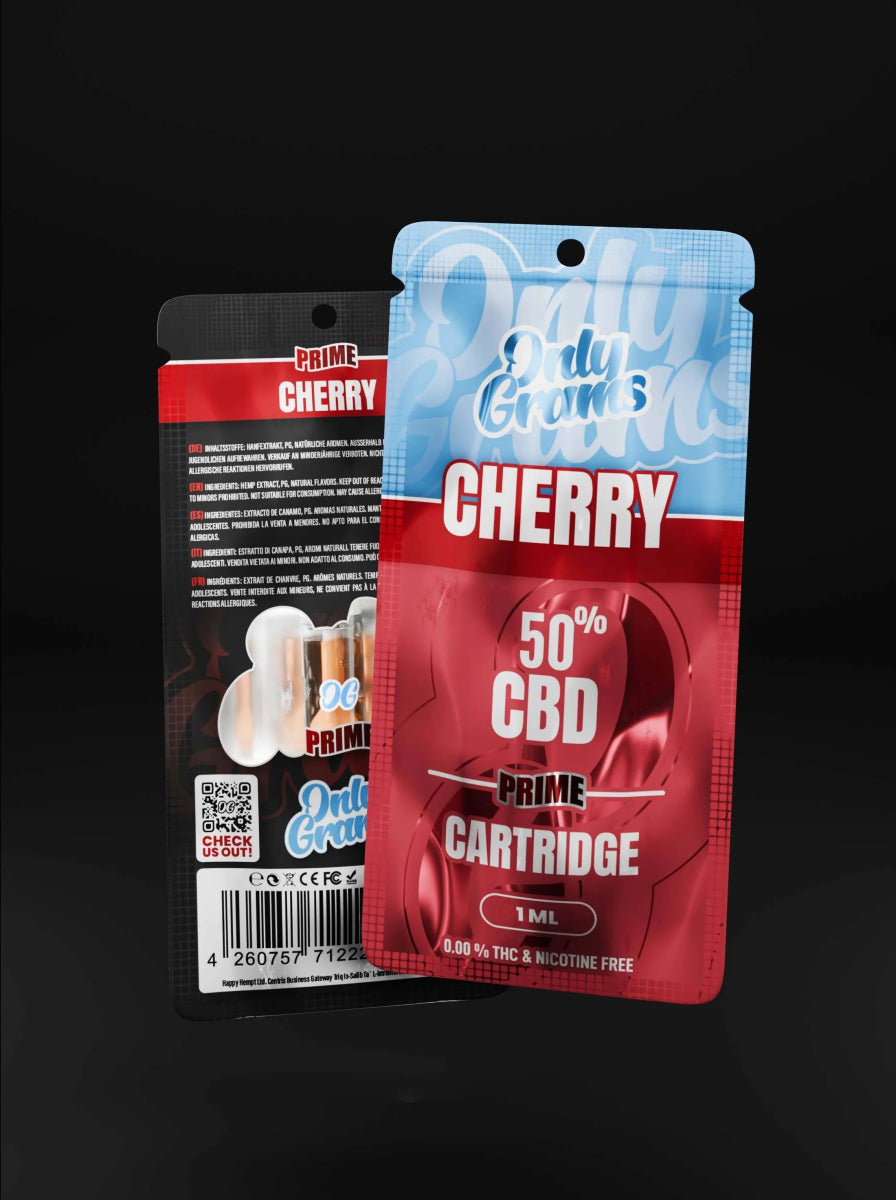 Cherry CBD Kartusche Vapes - Hanfify