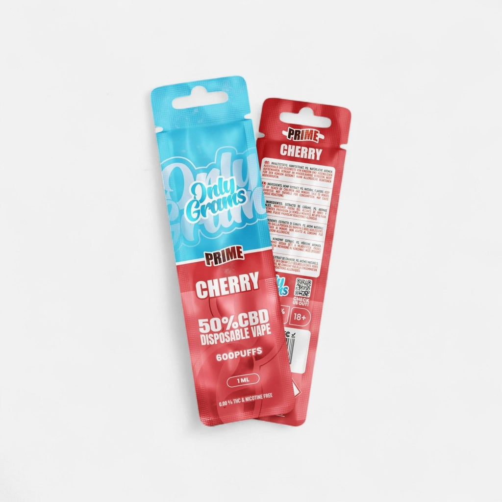 Cherry CBD Vape 50% CBD - Vapes - Hanfify®