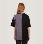 Colorblock T - Black:Smoke Merch L - Hanfify