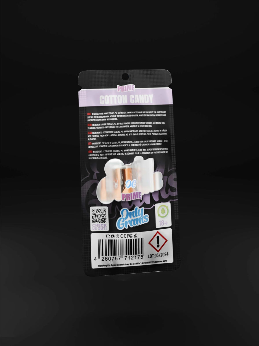 Cotton Candy CBD Kartusche Vapes - Hanfify