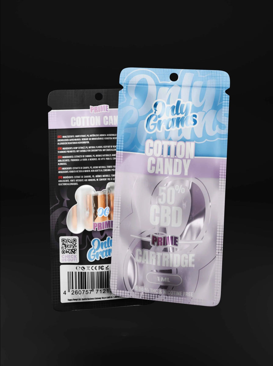 Cotton Candy CBD Kartusche Vapes - Hanfify