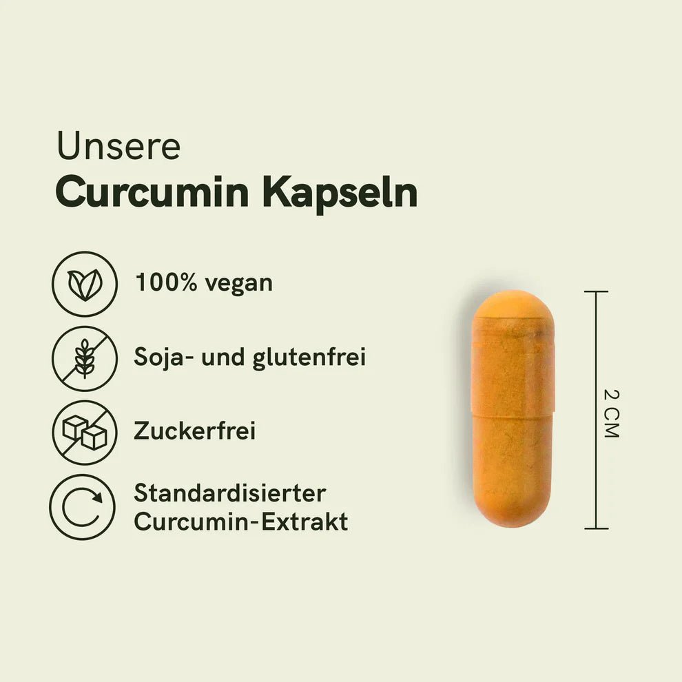 Curcumin Kapseln Supplements - Hanfify