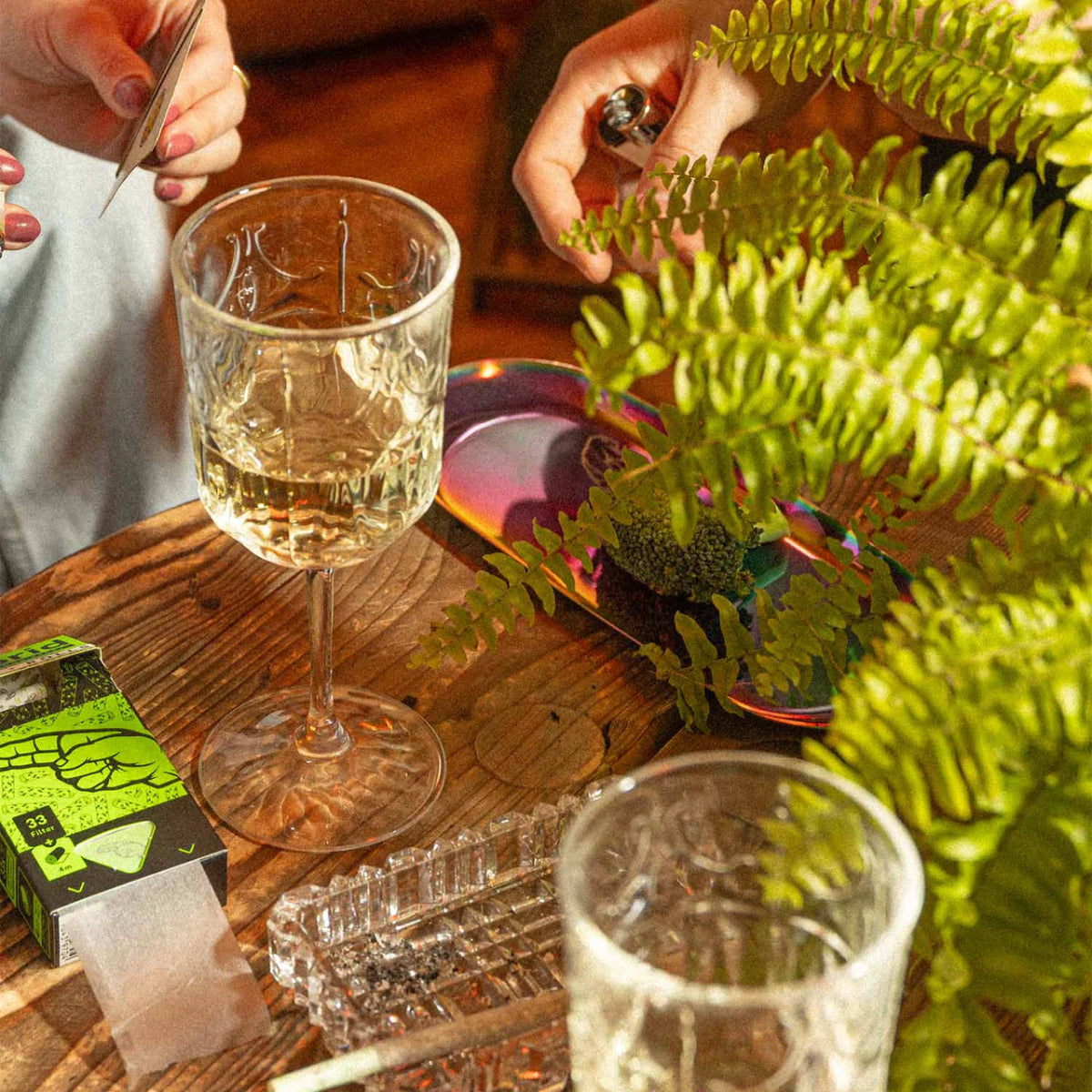 Edelstahl Tray Rainbow Headshop - Hanfify