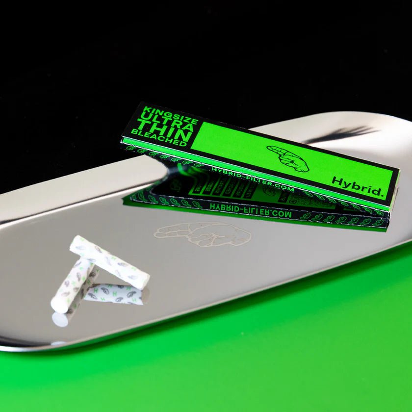 Edelstahl Tray Silver Headshop - Hanfify