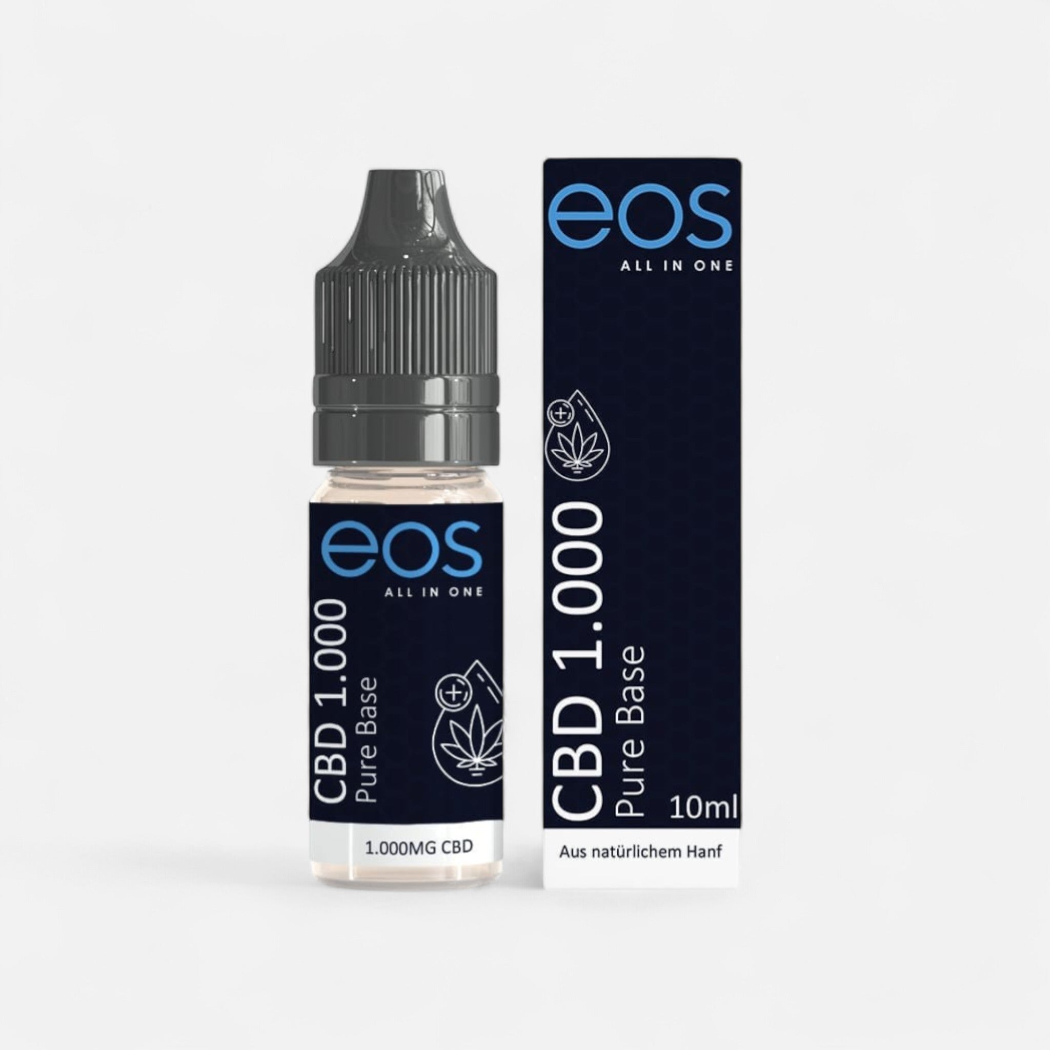 eos Pure Base CBD E - Liquid 10% Vapes 10ml - Hanfify