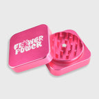 Flower Power Quattro Grinder Headshop Pink - Hanfify®