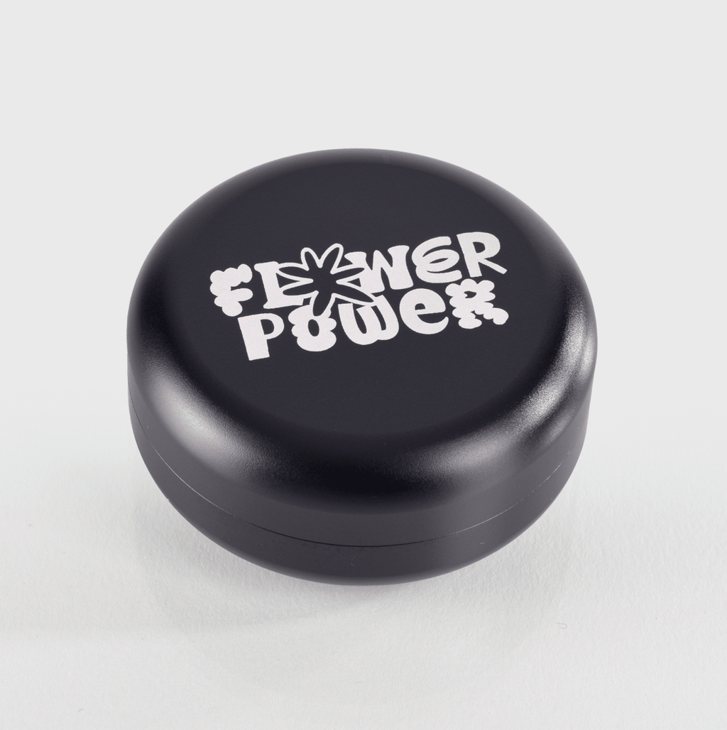 Flower Power Stashbox Headshop Black - Hanfify®