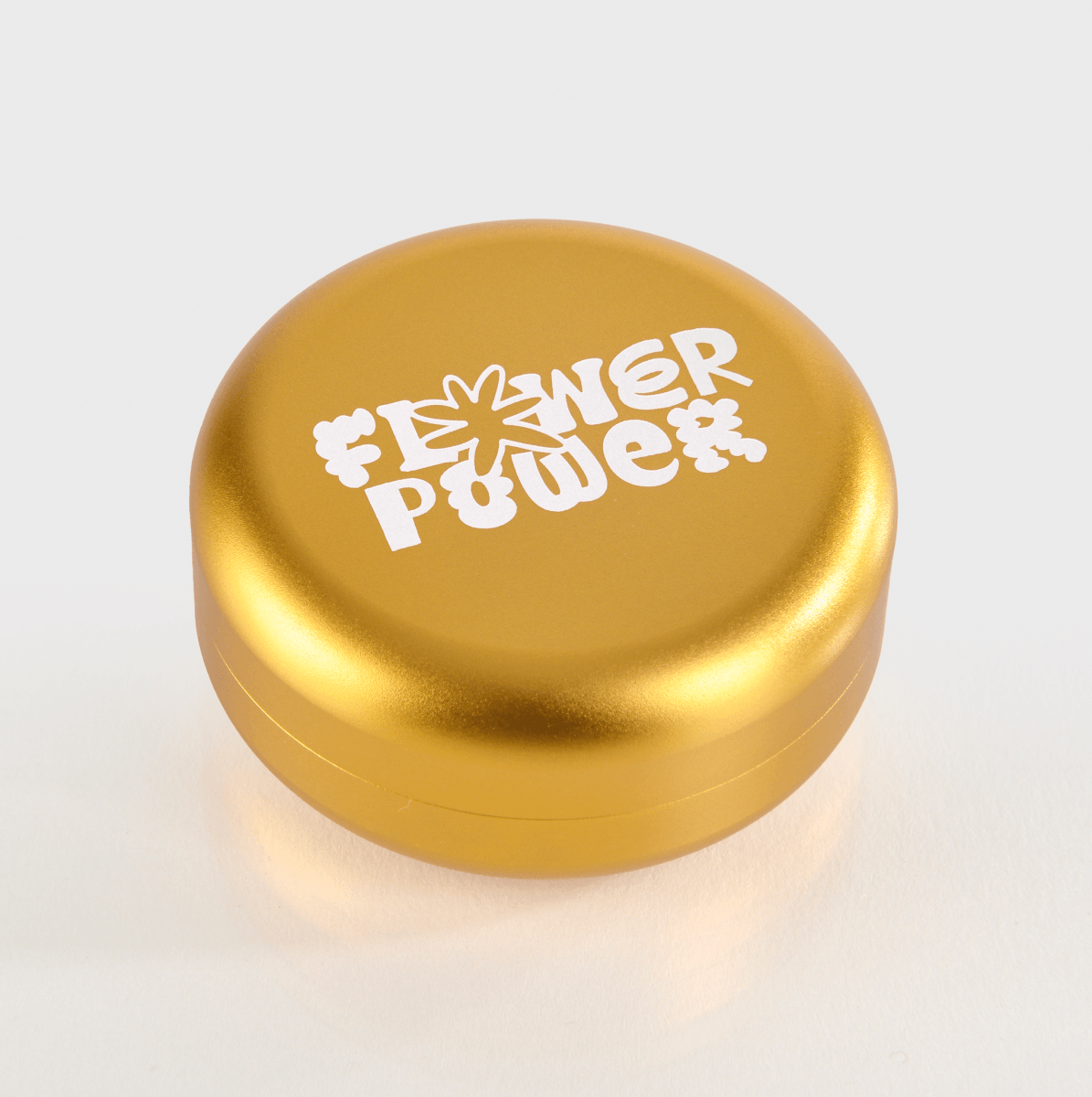 Flower Power Stashbox Headshop Gold - Hanfify®