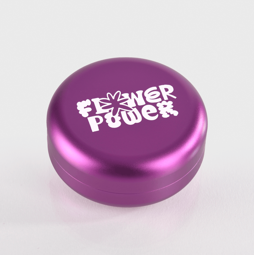Flower Power Stashbox Headshop Purple - Hanfify®