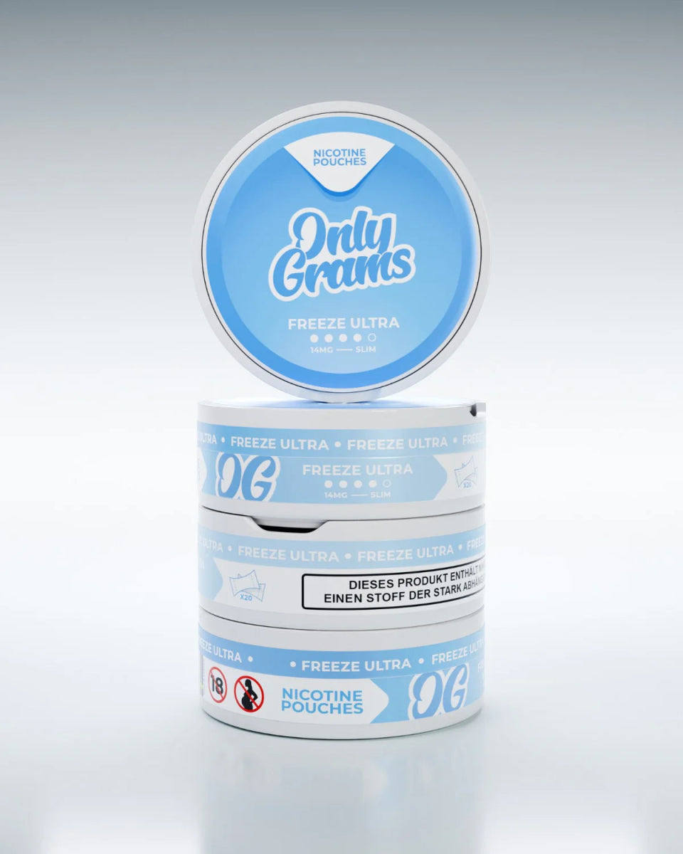 Freeze Ultra Nicotine Pouches – 14 mg Smartshop - Hanfify