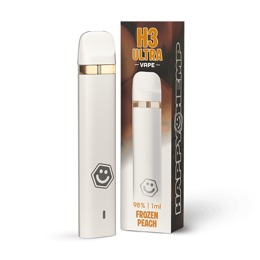 Frozen Peach Vape - H3 Ultra Vapes - Hanfify