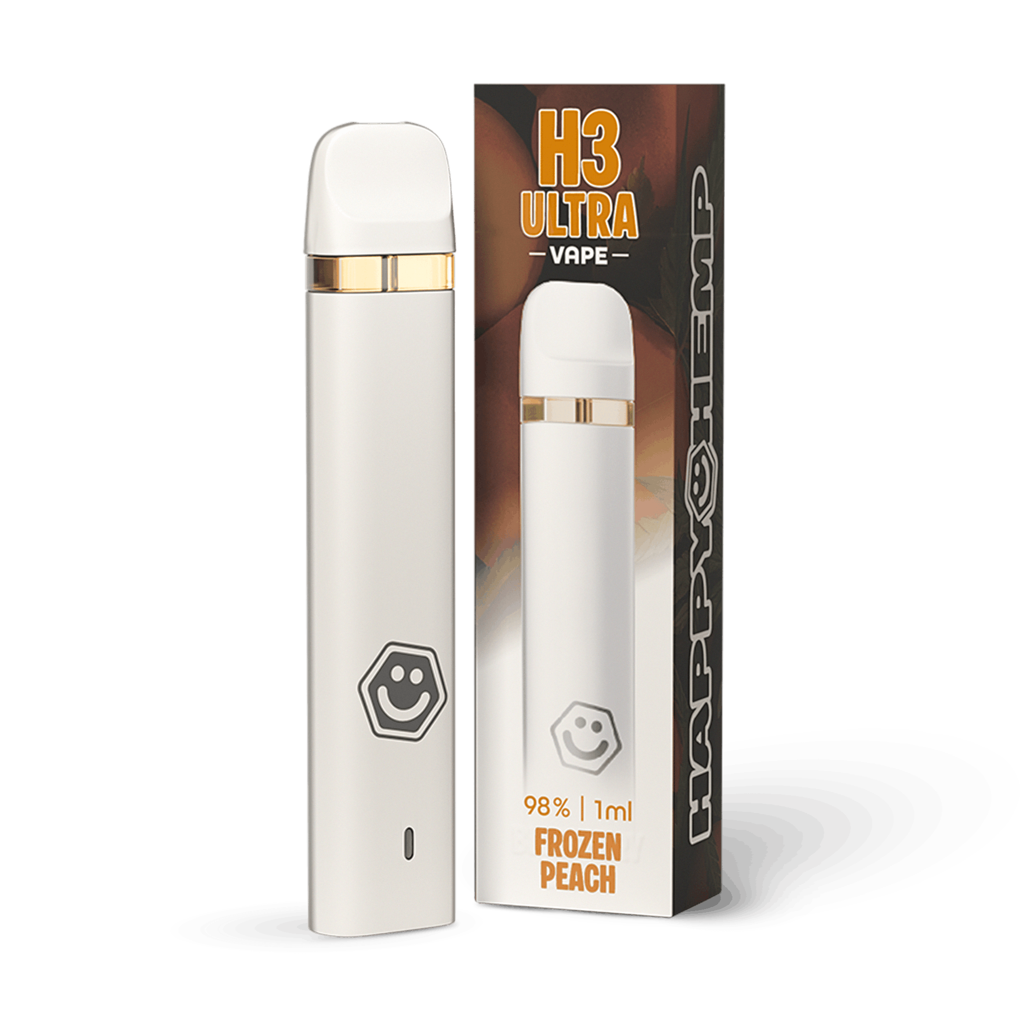 Frozen Peach Vape - H3 Ultra Vapes - Hanfify