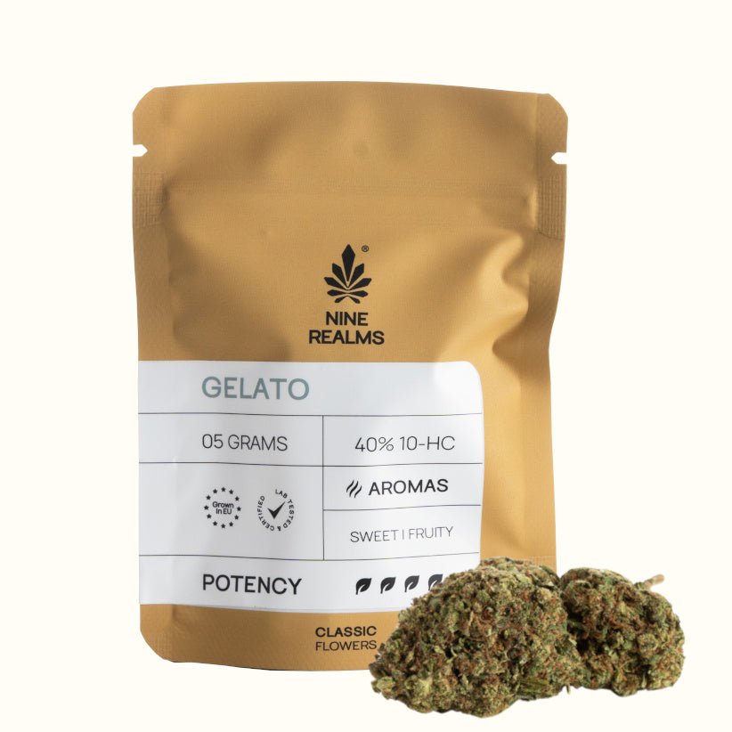 GELATO x 10 - HC 40% Blüten 3G - Hanfify