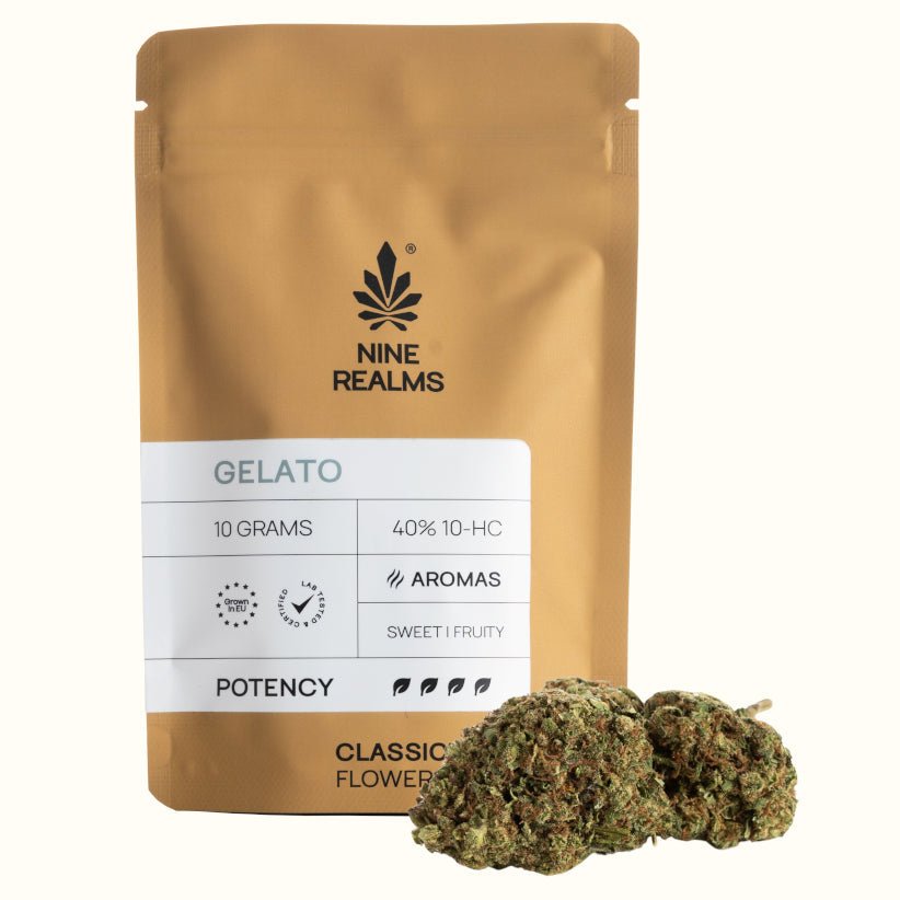 GELATO x 10 - HC 40% Blüten 3G - Hanfify
