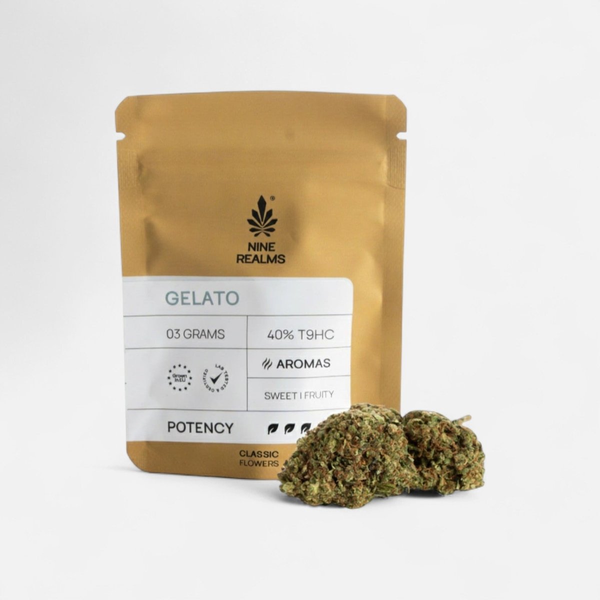 GELATO X 40% Blüten 3G - Hanfify