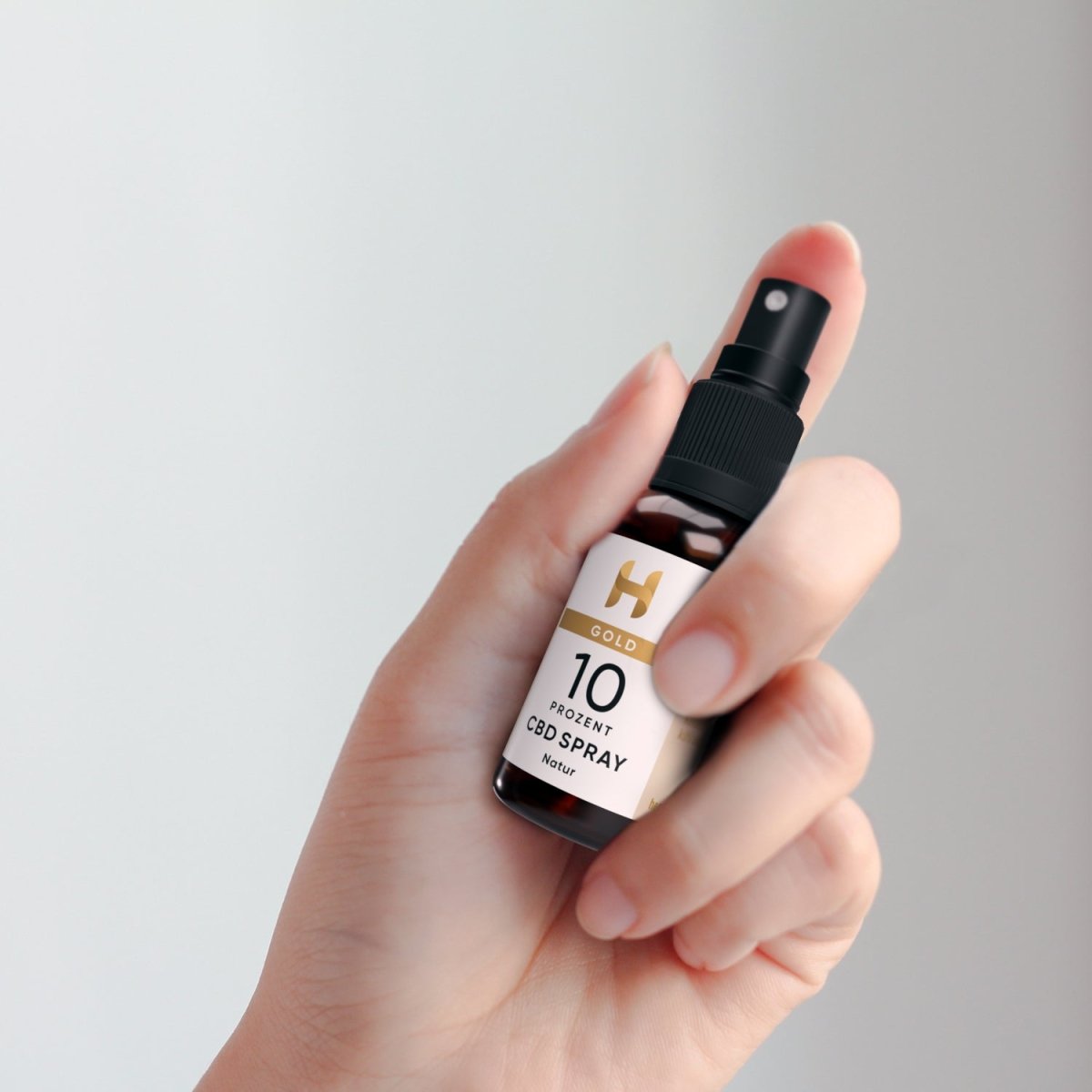 Gold CBD Mundspray 10 % Öl - Hanfify®