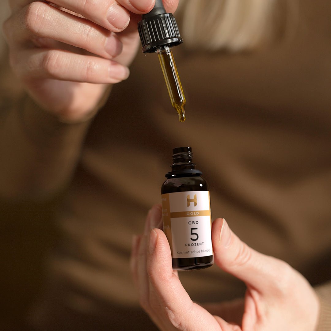 Gold CBD Öl 5 % Öl - Hanfify®