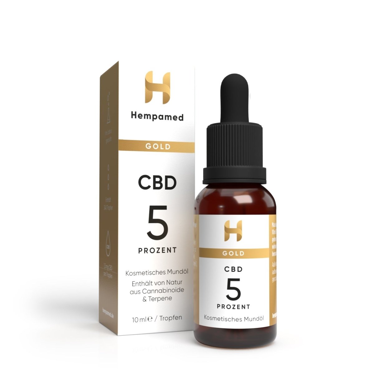 Gold CBD Öl 5 % Öl - Hanfify®