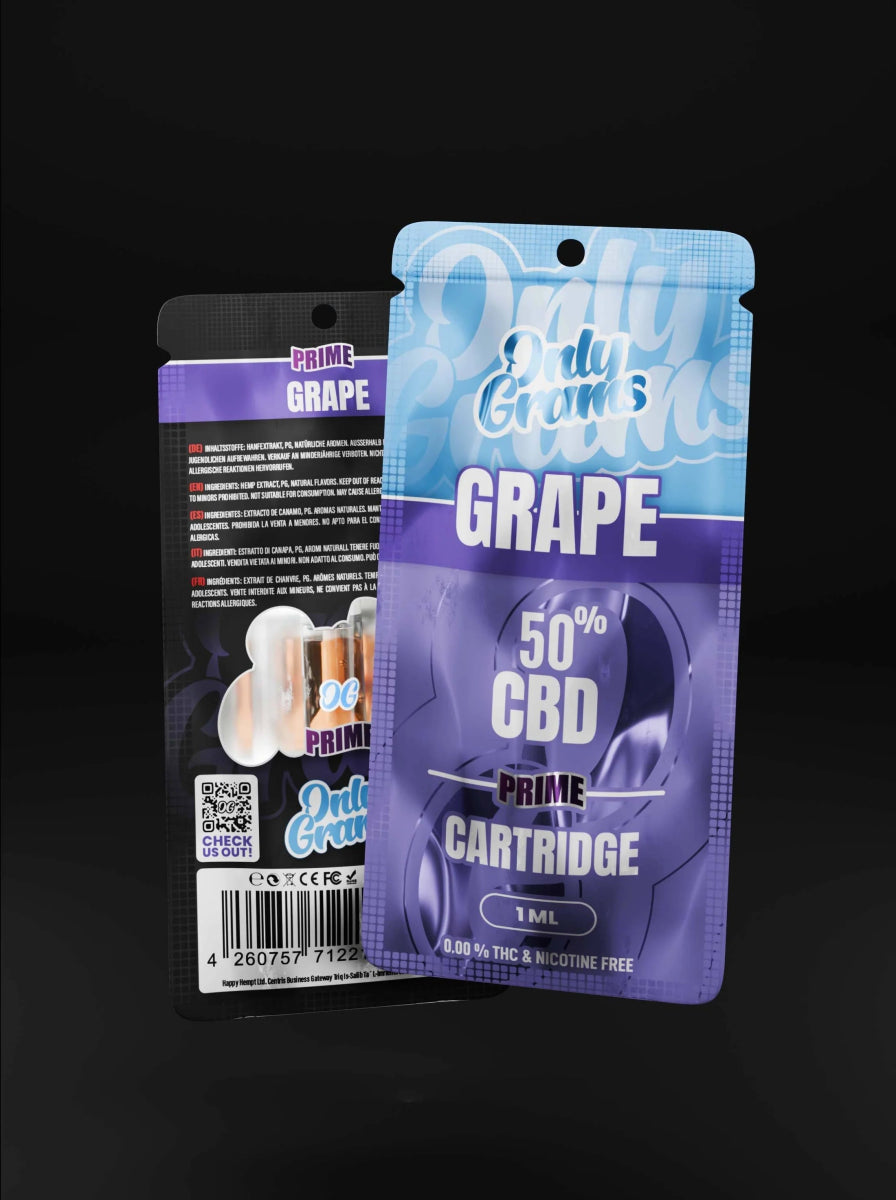 Grape CBD Kartusche Vapes - Hanfify