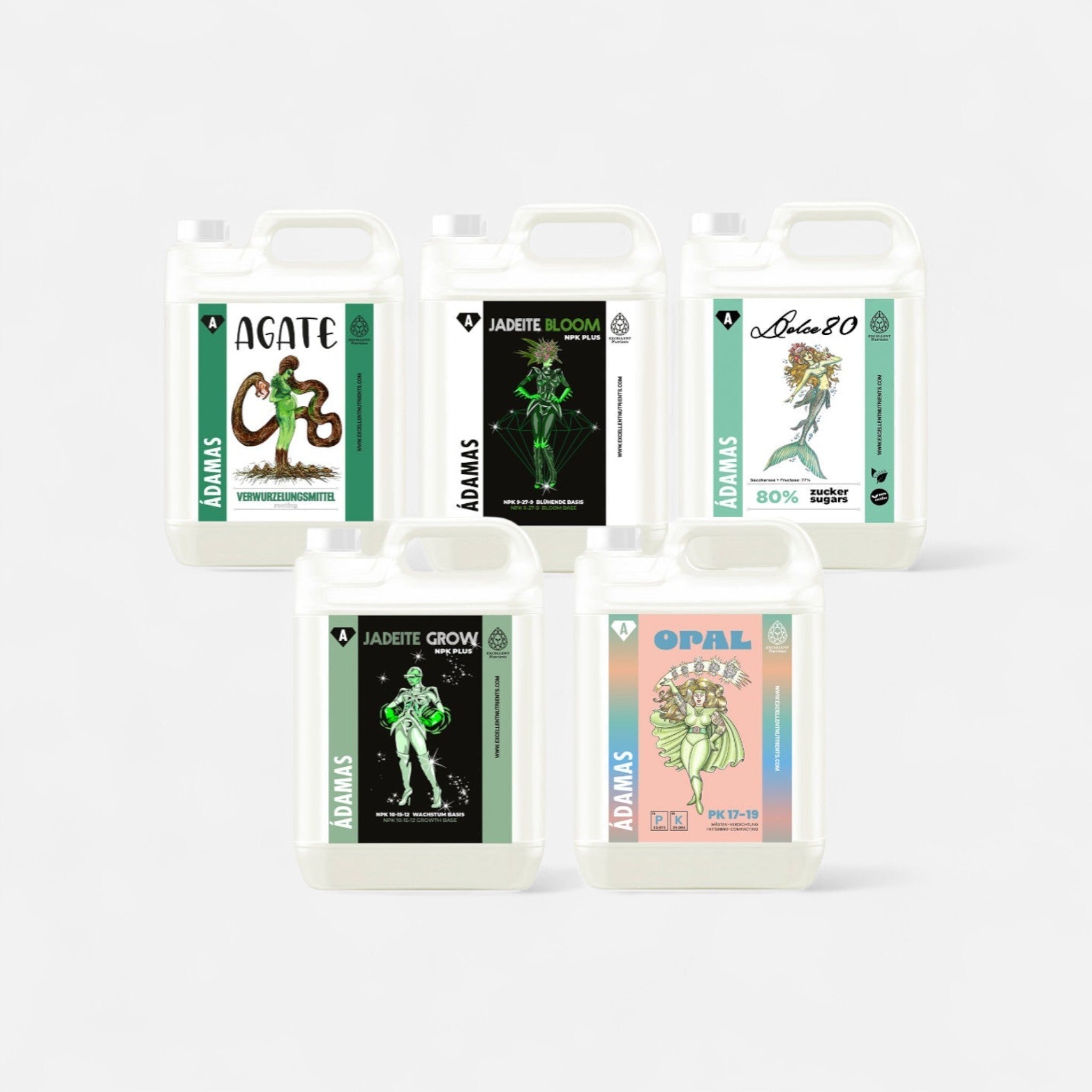 Grow Dünger Starter Set (5L) - Growshop - Hanfify®