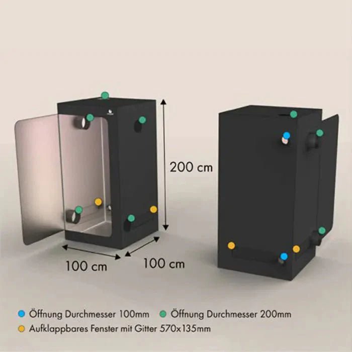 Growbox Komplettset L+ - Growshop - Hanfify®