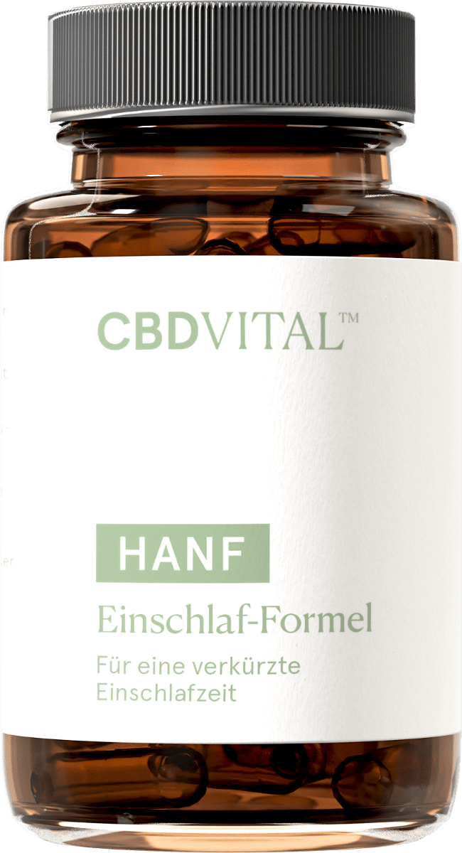 Hanf Einschlaf - Formel Edibles 60 Kapseln - Hanfify