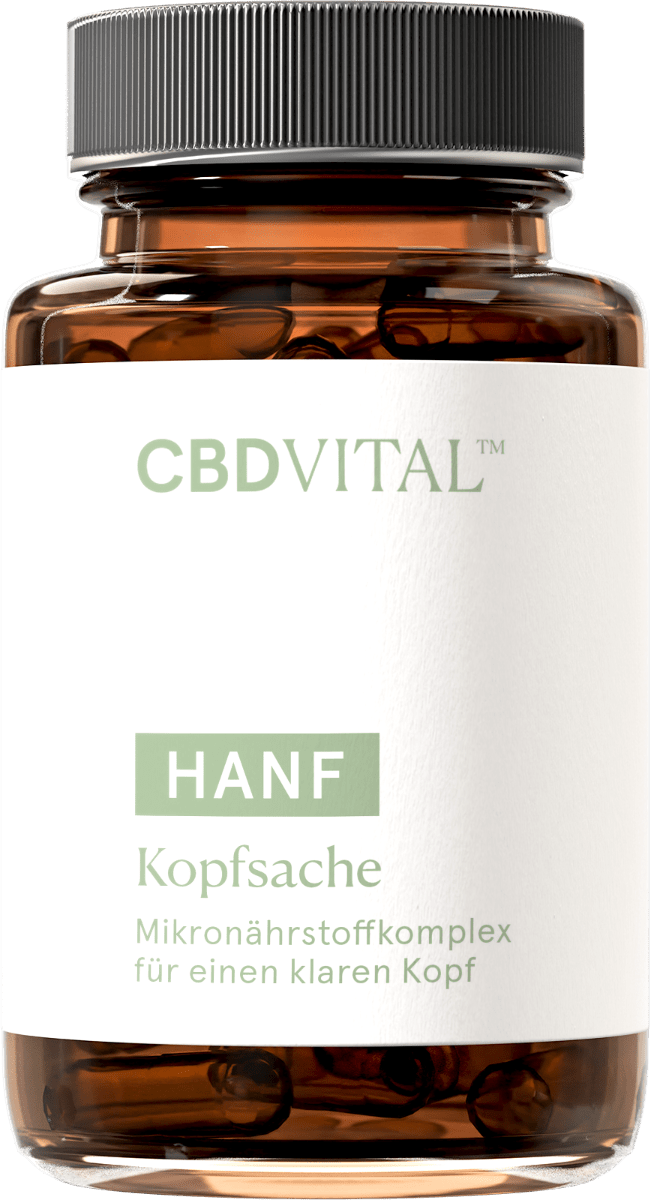 Hanf Kopfsache Edibles 60 Kapseln - Hanfify