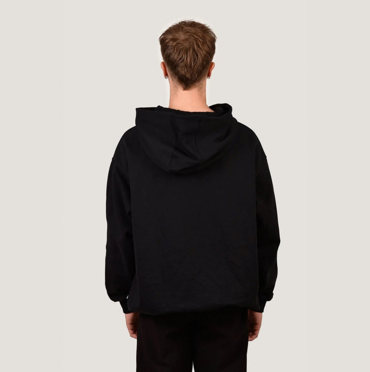 HAPPY 420 - Black Oversize Hoodie Merch S - Hanfify