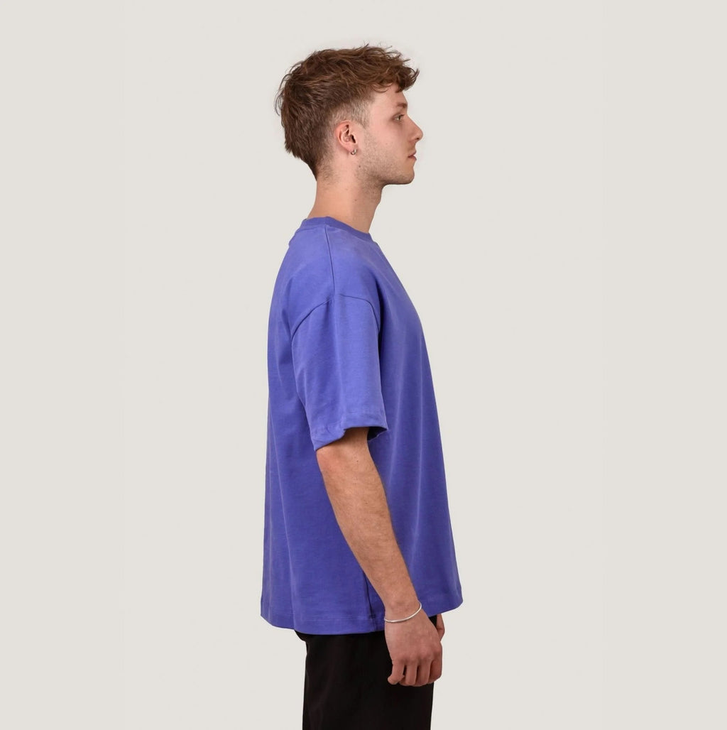 HAPPY 420 - Purple Oversize T-Shirt Merch M - Hanfify
