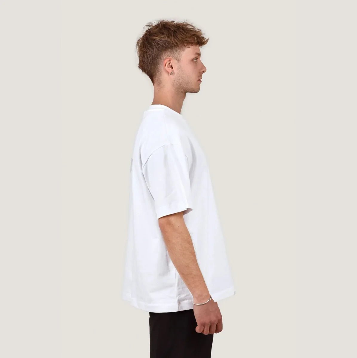 HAPPY 420 T - WHITE oversize - Merch - Hanfify®