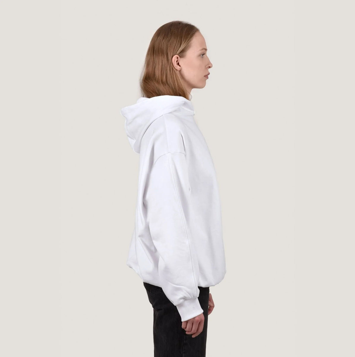 HAPPY 420 - White Oversize Hoodie Merch XS - Hanfify