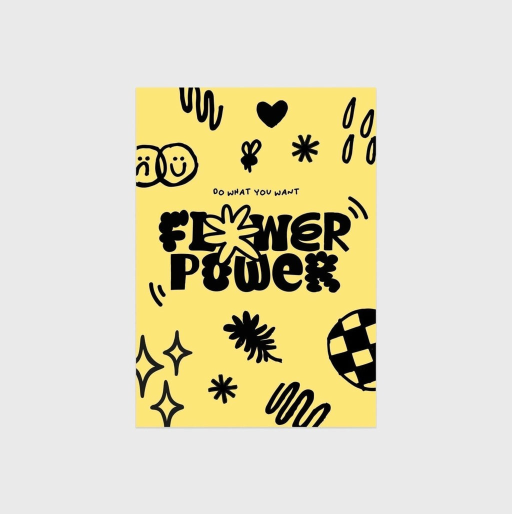 Happy420 - Artwork Poster Merch Flower Power - Hanfify