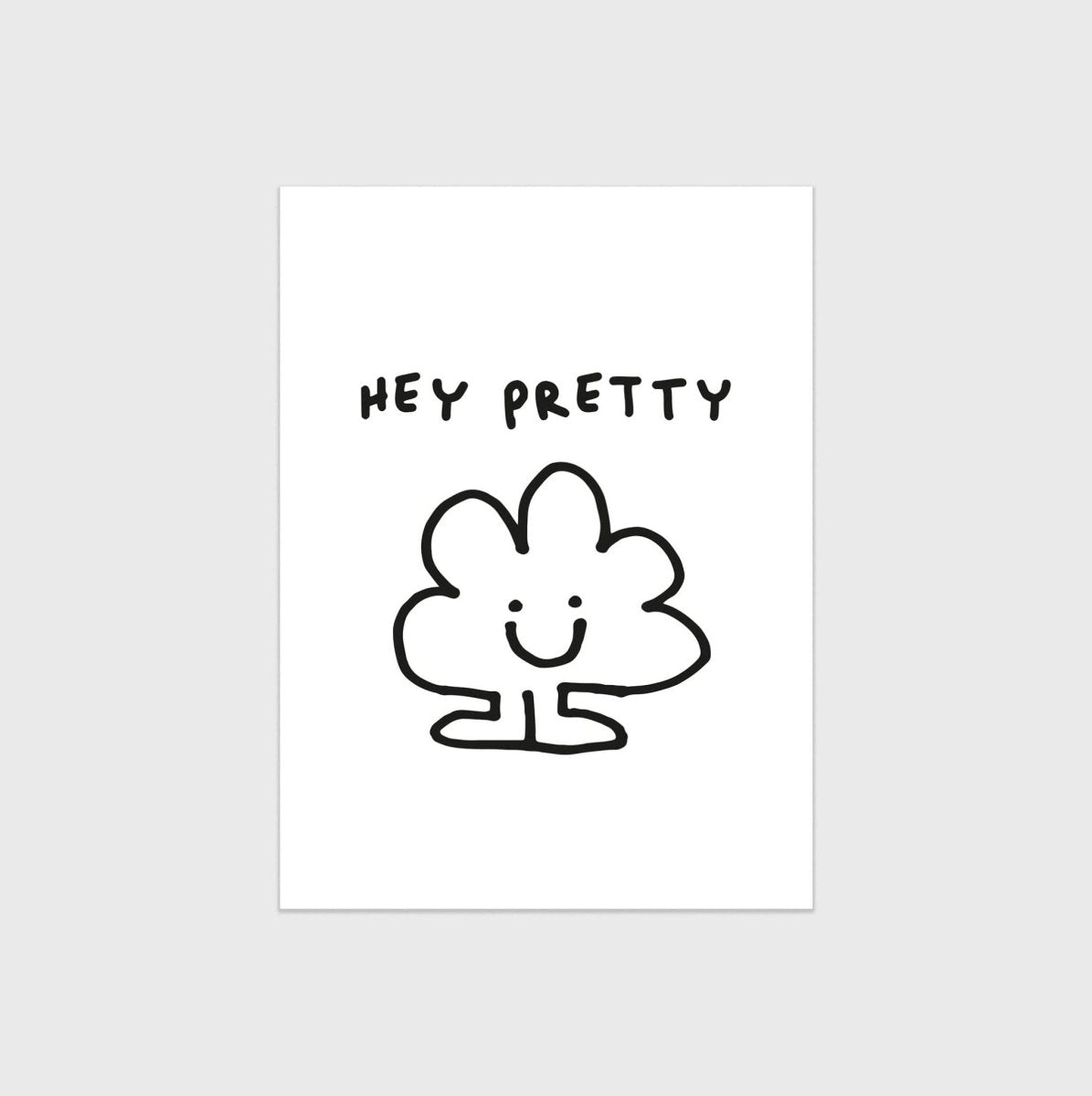 Happy420 - Artwork Poster Merch Hey Pretty - Hanfify