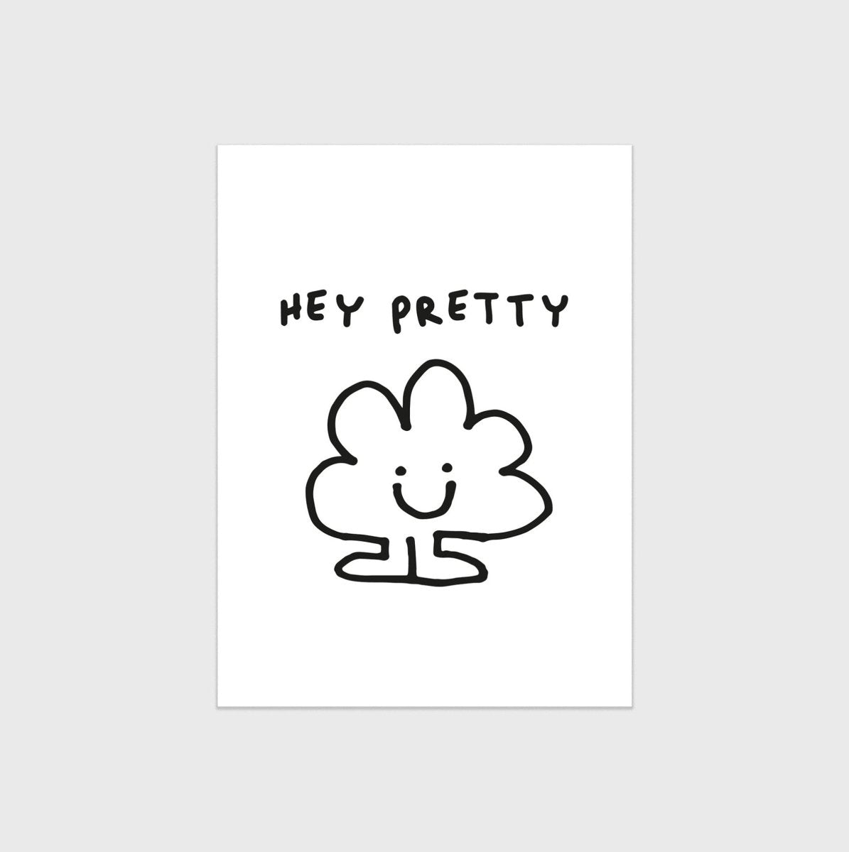 Happy420 - Artwork Poster Merch Hey Pretty - Hanfify®
