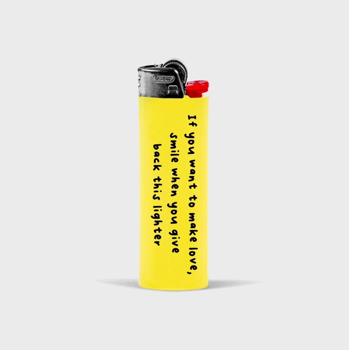 Happy420 BIC Feuerzeug - groß Headshop Make Love - Hanfify®