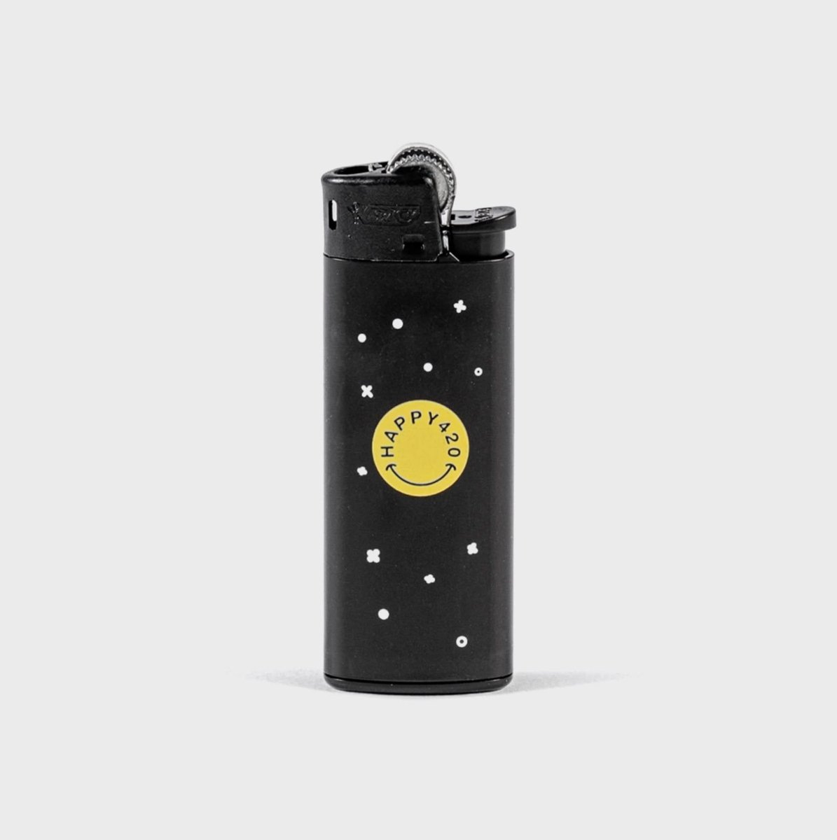 Happy420 BIC Feuerzeug - klein - Merch - Hanfify®
