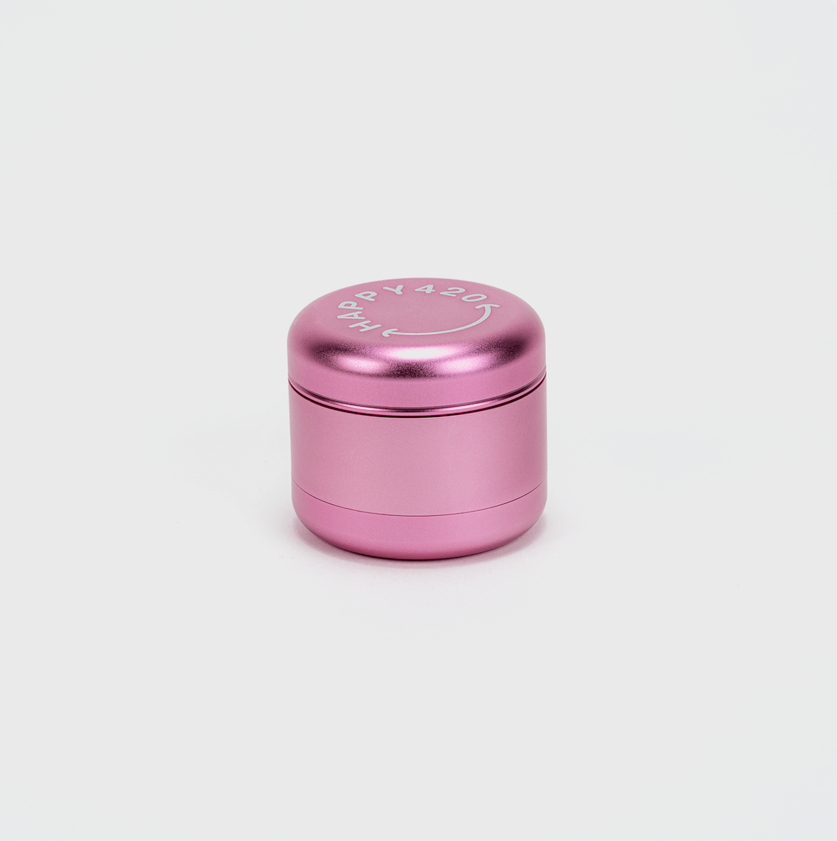 Happy420 Deluxe Quartet Grinder Headshop Pink - Hanfify®