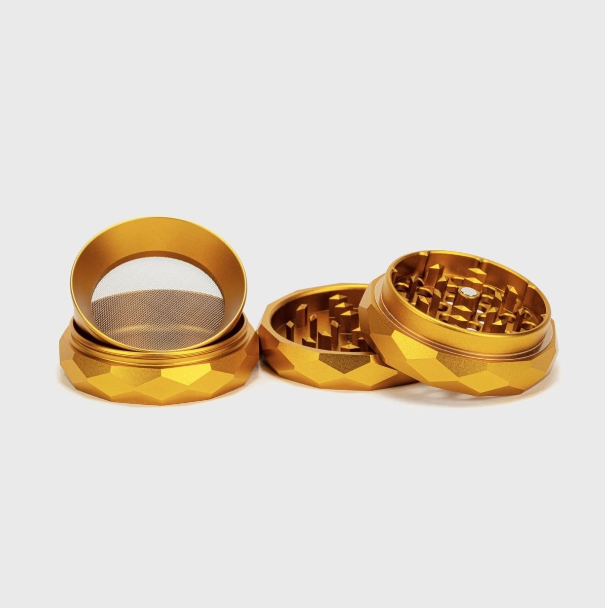 Happy420 Diamond Grinder Headshop Green - Hanfify