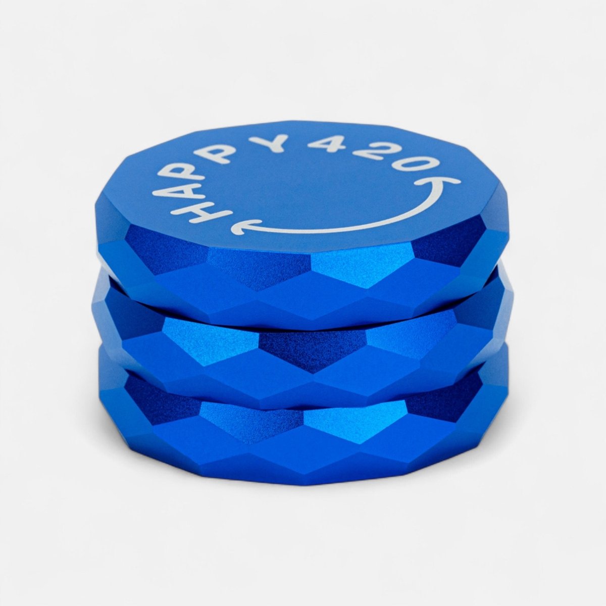 Happy420 Diamond Grinder Headshop Green - Hanfify