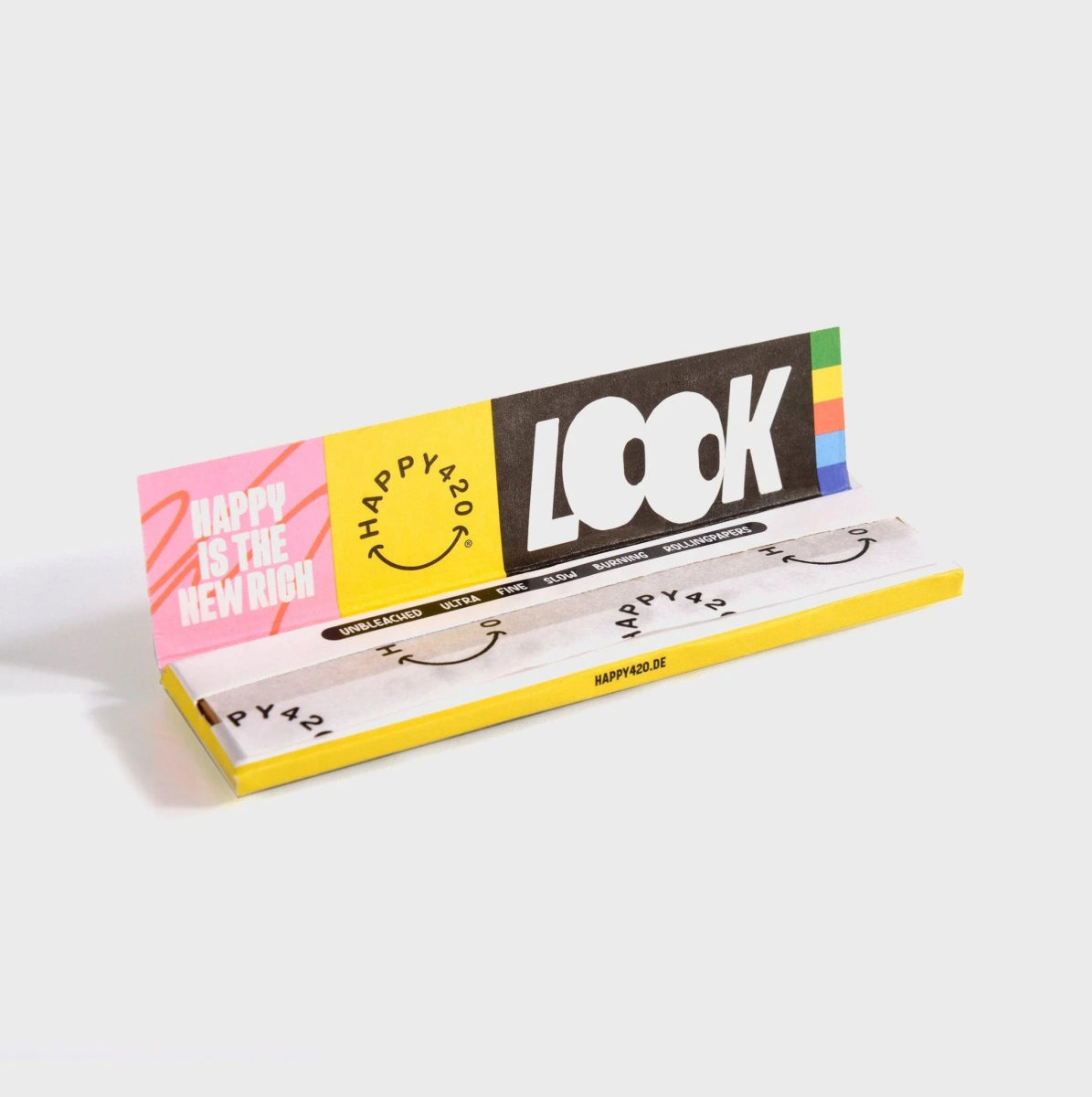 Happy420 Longpapes 32 Blättchen Headshop 1x Happy420 Longpapes 32 Blättchen - Hanfify®