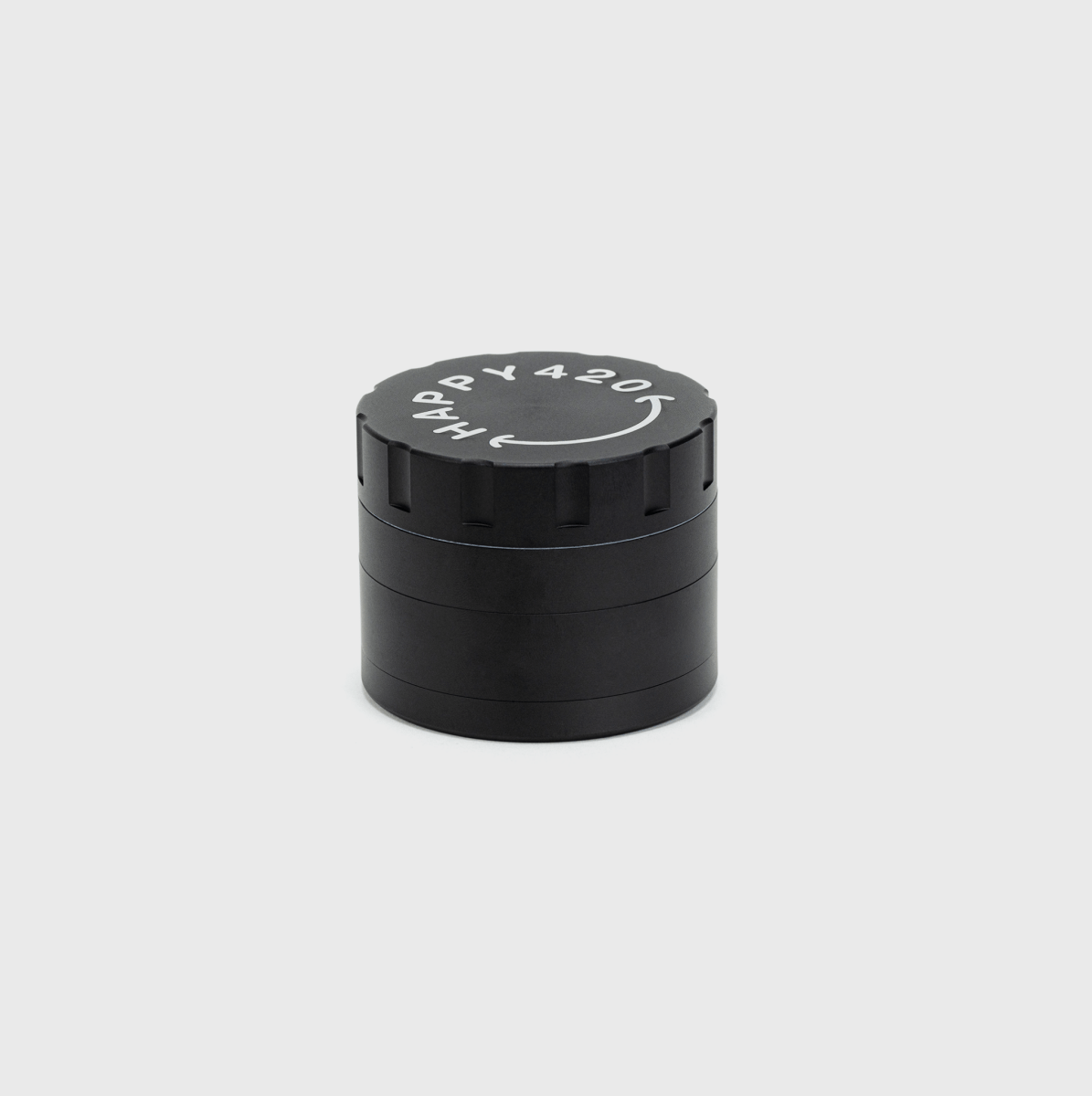 Happy420 Luxury Grinder Headshop Black - Hanfify