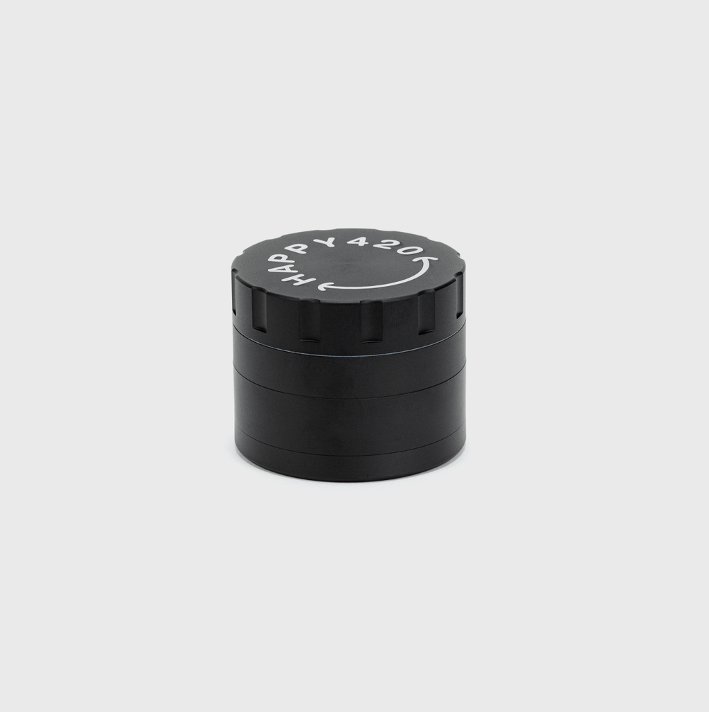 Happy420 Luxury Grinder Headshop Black - Hanfify®