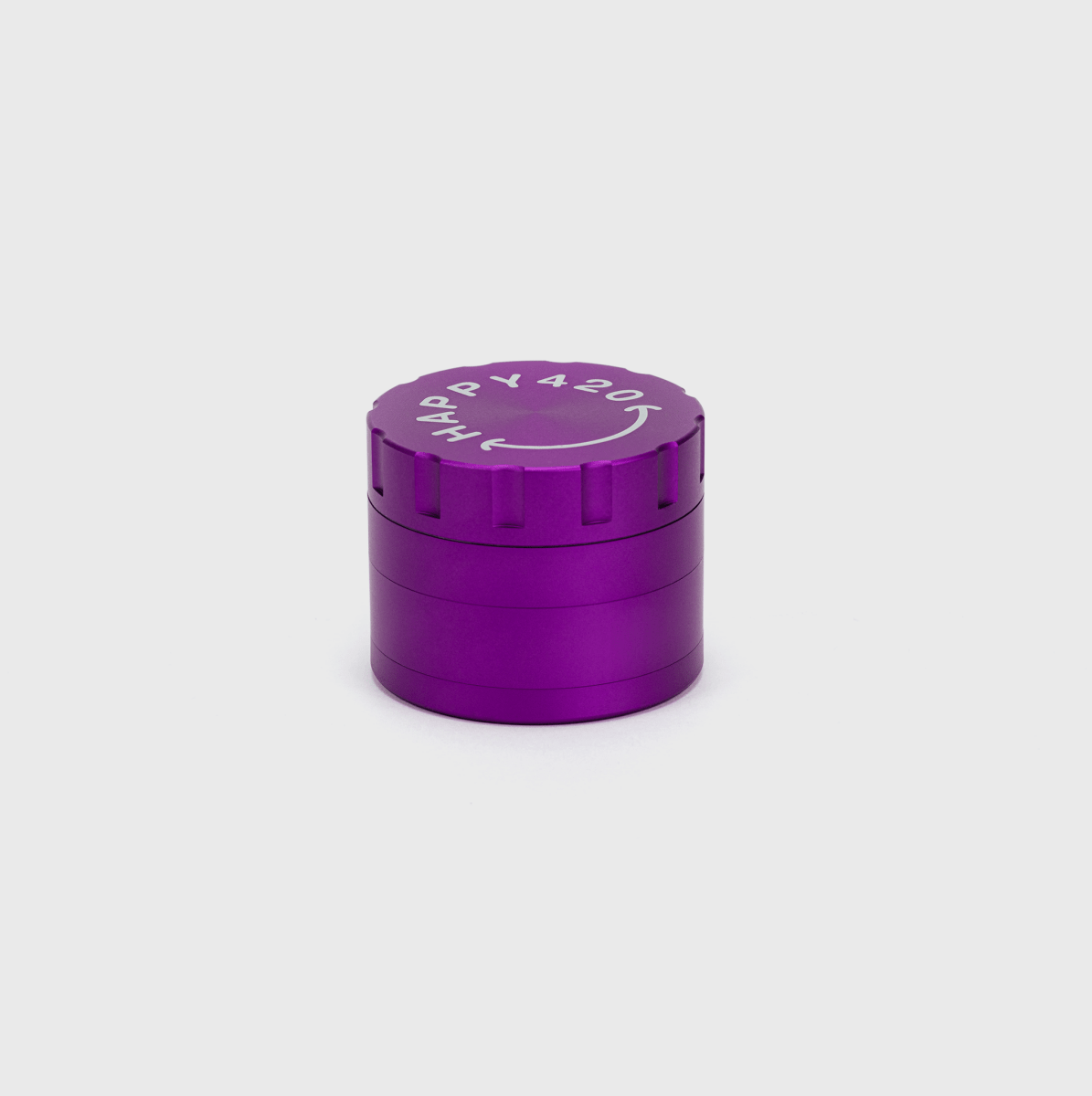 Happy420 Luxury Grinder Headshop Purple - Hanfify