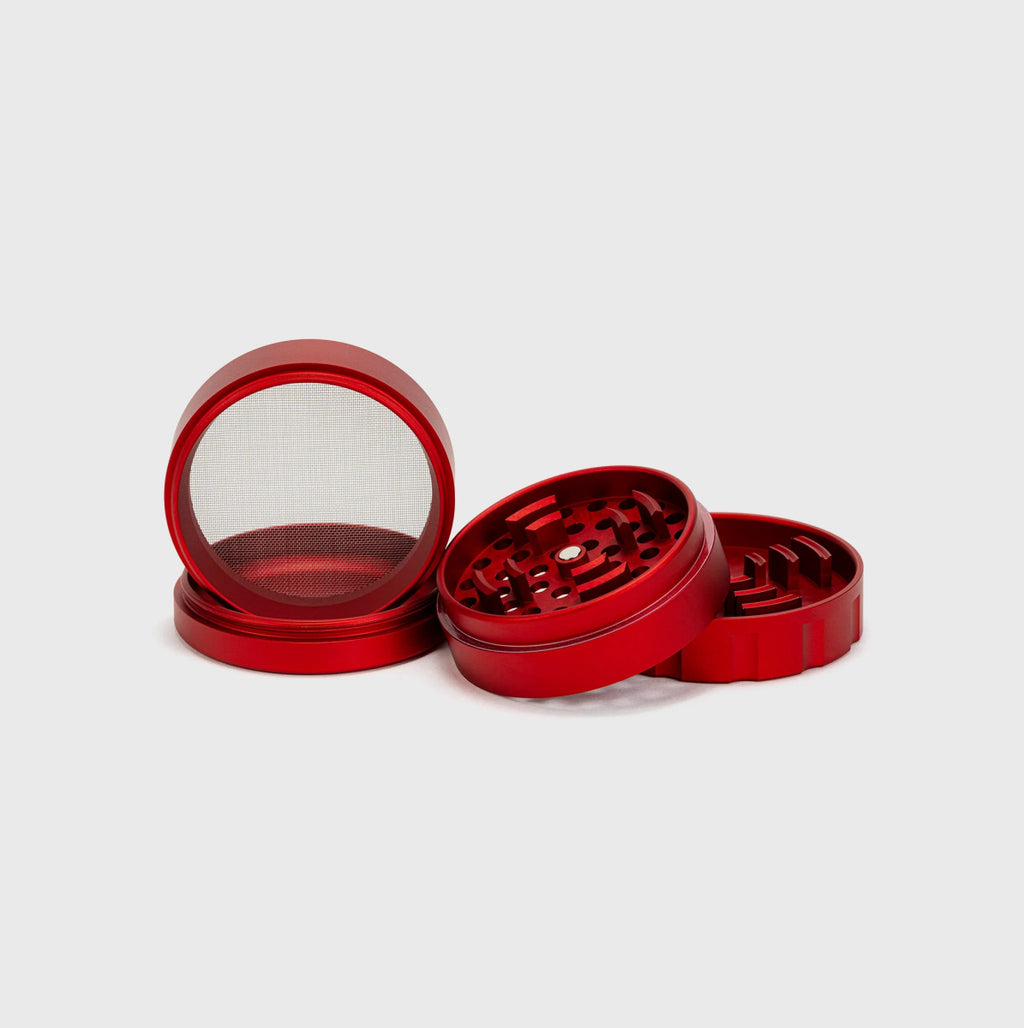 Happy420 Luxury Grinder Headshop Red - Hanfify®