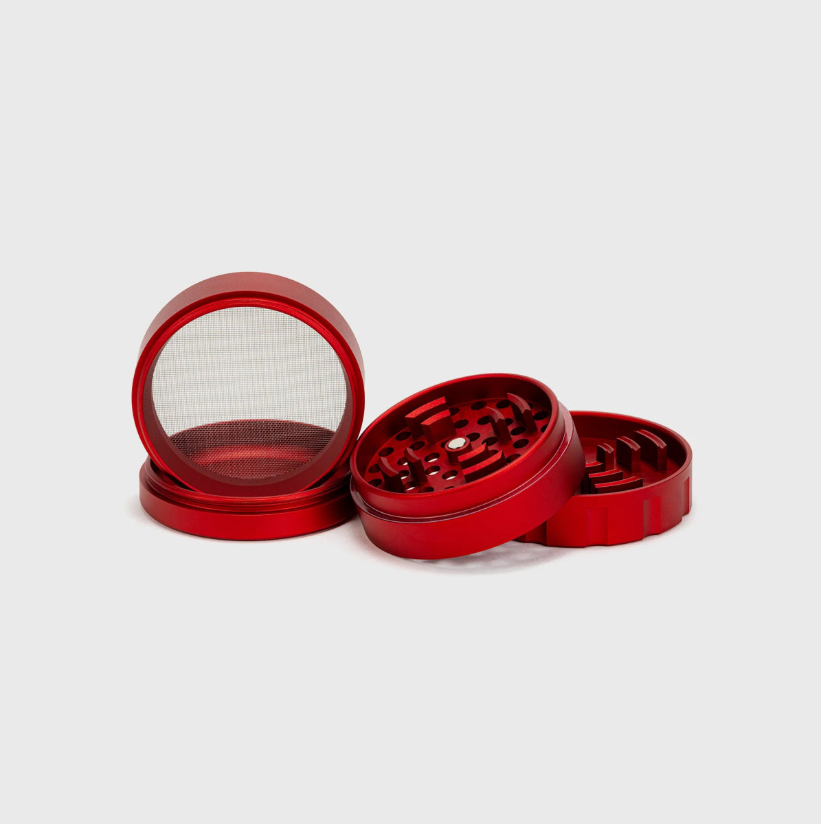 Happy420 Luxury Grinder Headshop Red - Hanfify®